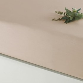 Resim Linens Mix&Match Pamuk Saten Queen Size Lastikli Çarşaf Camel 
