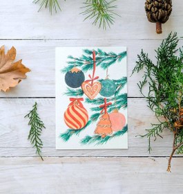 Resim Yılbaşı Kartpostalları I - Tekli Kartpostal Çan 