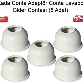Resim Kada Conta Adaptör Conta Lavabo Gider Contası (5 Adet) (532728227) 