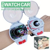 Resim Gençler İçin Mini Saatli Uzaktan Kumandalı Araba Oyuncak - Alaşım Metal, 2.4GHz, Şarj Edilebilir ve Flaş Işıklarıyla, Beyaz/Mor, Erkek ve Kız Çocukları İçin Eğlenceli Hediye, Gençler İçin Uzaktan Kumandalı Oyuncak | Şık Oyuncak Tasarımı | Dayanıklı Oyuncak Araba, Uzaktan Kumandalı Oyuncaklar 