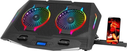 Resim FNC-5250ST RGB GS2 Notebook Soğutucu & Stand (2x140mm Fan) Frisby