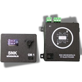 Resim Snk Mühendislik Kablosuz Oda Termostatı Snk OR1 