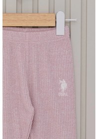 Resim U.S. Polo Assn. Us Polo Kız Bebek Uzun Kol 2lı Takım - Retro Pembe Retro Pembe 