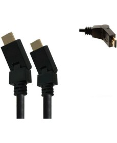 Resim Purelink 2x 90DERECE HDMI Kablo Gold - 1.8m 