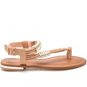Resim Kadın Parmak Arası Detaylı Casual Sandalet 