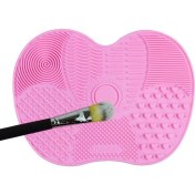 Resim Pratik Kolay Makyaj Fırçası Temizleme Matı Aparatı Aleti Küçük (4915) 