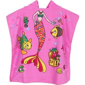 Resim Suntek Çocuklar Sörf Plaj Kapüşonlu Panço Bornoz Havuz Banyo 001 