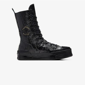 Resim Converse Chuck 70 Plus Xhı Unisex Siyah Deri Sneaker - A09381c Siyah 