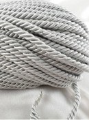 Resim Aker Hediyelik Gümüş Gri Ucuz Kordon En Ucuz Ip Uzunluk 20m - En 8 Mm En Ucuz Halat Ip 