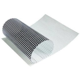 Resim KrcDisplay One Way Vision Arkası Siyah Delikli Yapışkanlı Folyo (127cmx2mt) 