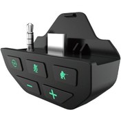 Resim Xbox One S / Xbox Series X Kulaklık Ses Adaptörü İçin Iplay Siyah 