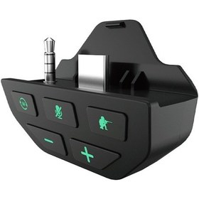 Resim Xbox One S / Xbox Series X Kulaklık Ses Adaptörü İçin Iplay Siyah 
