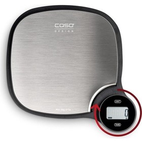 Resim Caso Kitchen Ecomaster Dijital Mutfak Terazisi 5 Kg Kinetik Enerjili Pilsiz Kullanım Çok Renkli 
