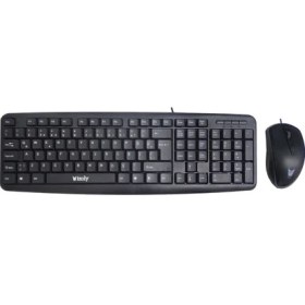 Resim İzoly D5100 Kablolu USB Klavye ve Mouse Set 