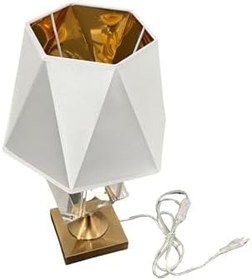 Resim Zağra Tekli Bronz Abajur 