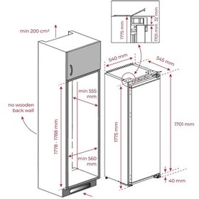 Resim Teka RSF 73350 FI Eu Ankastre Dondurucu 