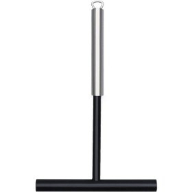 Resim Paslanmaz Çelik Krep Yayıcı, 19,5 Cm Uzunluğunda, Pürüzsüz Yüzeyli, Güçlü Ve Isıya Dayanıklı, T Saplı, Krep, Waffle Ve Omlet Yapabilir 