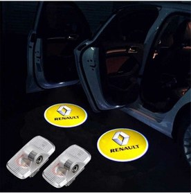 Resim Renault Koleos Uyumlu Kapı Altı Logo Hayalet Logo Parça 