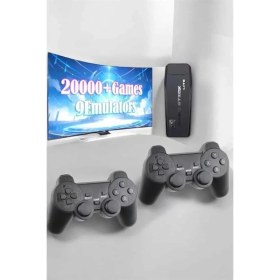 Resim 20.000 Oyunlu Premium Model Oyun Konsolu 8k Android Tv Hd Game Stick 
