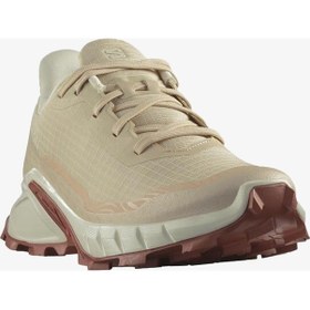 Resim Salomon Alphacross 5 W Kadın Bej Patika Koşu Ayakkabısı L47460200-4599 Bej 