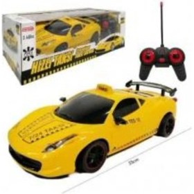 Resim Matmel Şarjlı Uzaktan Kumandalı Taksi Sarı Renk Şarj Edilebilir Özellik 