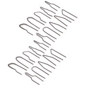 Resim Moveevo Demir Nikel Krom Alaşımlı Elektrikli Isıtma Tel Ucu Seti, 10 Farklı Fonksiyonel Uç 30-100w, 600 C , 20 Adet 2 Paket 