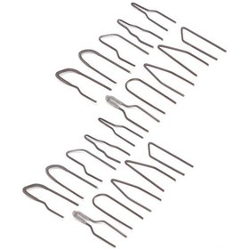 Resim Moveevo Demir Nikel Krom Alaşımlı Elektrikli Isıtma Tel Ucu Seti, 10 Farklı Fonksiyonel Uç 30-100w, 600 C , 20 Adet 2 Paket 