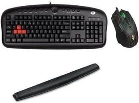 Resim Lunatic Oval ErgoPad KLAVYE PAD+ Mause Bilek Destekli Ergonomik Klavye Mouse Pad Set Dayanıklı Kolay Yazma, Agrı Kesici Nefes Alabilir Sünger Mouse Klavye PAd Set(440x70x20mm 