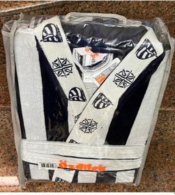 Resim Özdilek Deep Blue Kimono Bornoz L Beden 