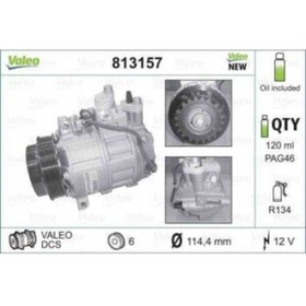 Resim Valeo KLIMA KOMPRESORU W203 00>07 CL203 02>08 C209 02>09 C219 02>10 W211 02>08 W220 02>05 VITO W639 03>14 