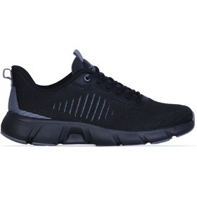 Resim Lescon Meru Flex Siyah Erkek Sneaker Spor Ayakkabı 
