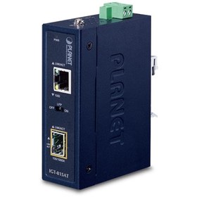 Resim Planet Pl-Igt-815At Endüstriyel Tip Kompakt Media Dönüştürücü 