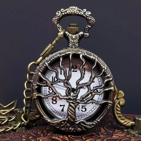 Resim MCM Group Hayat Ağaçı Tasarımlı Köstekli Saat ( Lisinya ) 