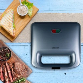 Resim Goldmaster Miss 750W Isınmaya Dayanıklı Tost ve Izgara Makinesi Ege Mavisi In 6409 