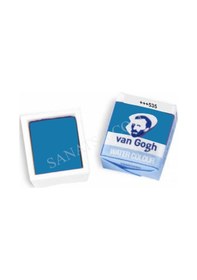 Resim Talens Van Gogh 1/2 Tablet Sulu Boya 535 Cerulean Blue phthalo 