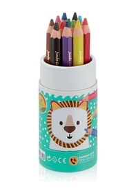 Resim Adel Kuru Boya Kalemi 12 Renk Jumbo Hexa 9520 520101 Standart 