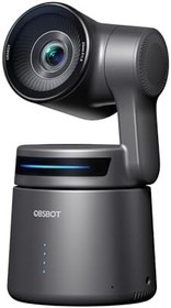 Resim OBSBOT Tail Air NDI Streaming Camera 4K, AI Tracking PTZ kamera, akıllı uygulamalı, jest kontrolü, HDMI/USB-C/kablosuz web kamerası, YouTube, kilise, ibadet, yaratıcı, vs. için video kamera Live 