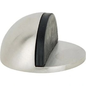 Resim Hafele Zemine Monte Kapı Stoperi, Mat Paslanmaz Çelik Renk 