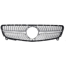 Resim Mercedes A Class W176 Panjur Krom/Gümüş Diamond (16-18) 