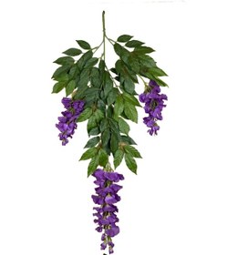 Resim Cihan Çiçekçilik Mor 3 Dallı Salkım 90x60 