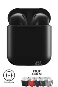 Resim Favors Siyah 2.nesil Ios Android Uyumlu Kablosuz Bluetooth Kulaklık 