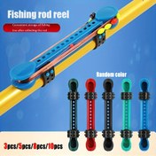 Resim 3'lü/5'li/8'li/10'lu Olta Kamışı İp Düzenleyici, Olta Kamışı Sarma Kartı, Olta Kamışı İp Sarıcı, Çeşitli Çaplarda Olta Kamışları için Uygun Olta Kamışı 