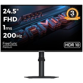 Resim Gigabyte G25f2 24.5 1920x1080 Fhd 200hz 1ms Hdmı Dp Hdr10 Freesyn 