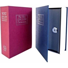 Resim Aydogan's Kitap Görünümlü Gizli Kasa Büyük Boy Anahtarlı Kilitli Para Kasası 