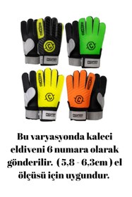 Resim Janissary 4'lü Futbol Seti 6 No Kaleci Eldiveni Dünya Kupası Tasarımlı Futbol Topu, Tekmelik Pompa Seti 