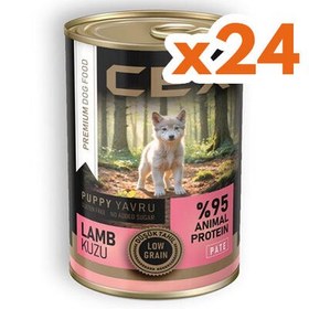 Resim Cex Kuzulu Yavru Tahılsız Köpek Konservesi 415 Gr x 24 Adet 