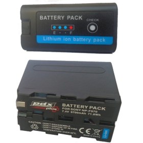 Resim PDX Sony Hxr Mc2000 Uyumlu Kalın Batarya 