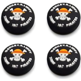 Resim Desenli Sony Ps5/ps4/ps3 Analog Koruyucu Silikon Pad-korsan Maymun 