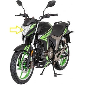 Resim Mondial Kd 125 F Ön Far Komple 