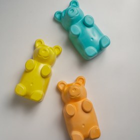 Resim Joybear - Beton Kitap Tutucu & Dekoratif Ayıcık Obje - Mint Yeşil 